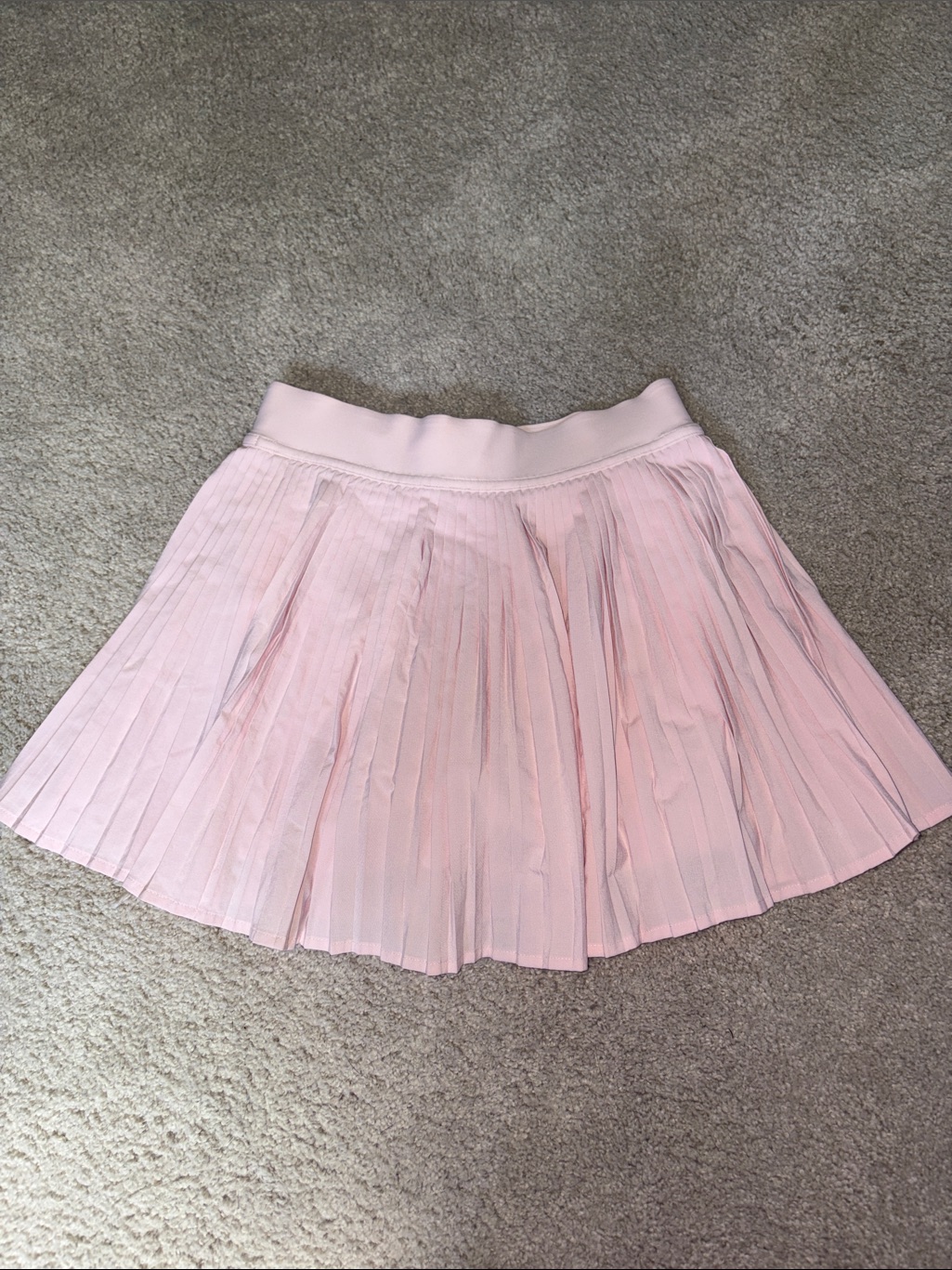 Lululemon Light Pink Pleated Skirt, Size 2